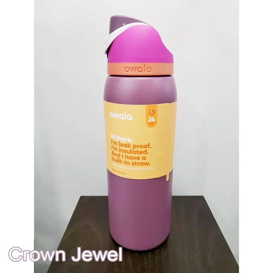 Original Owala Insulated Stainless Steel Water Bottle  24Oz/32 Oz