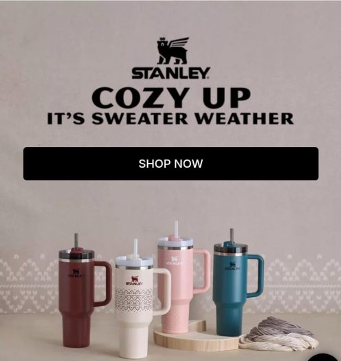 Stanley Sweater Weather Exclusive Quencher Tumbler 30oz/40 Oz